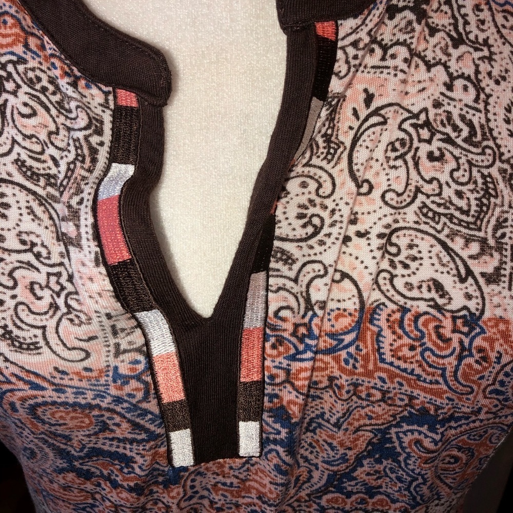 RXB SIZE MEDIUM MULTICOLORED IN BROWN PINK BLUE AND BEIGE. - Picture 2 of 4
